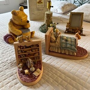 Classic Pooh Figurine Set - Brown and Yellow